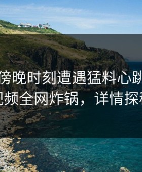 网红在傍晚时刻遭遇猛料心跳，樱花视频全网炸锅，详情探秘